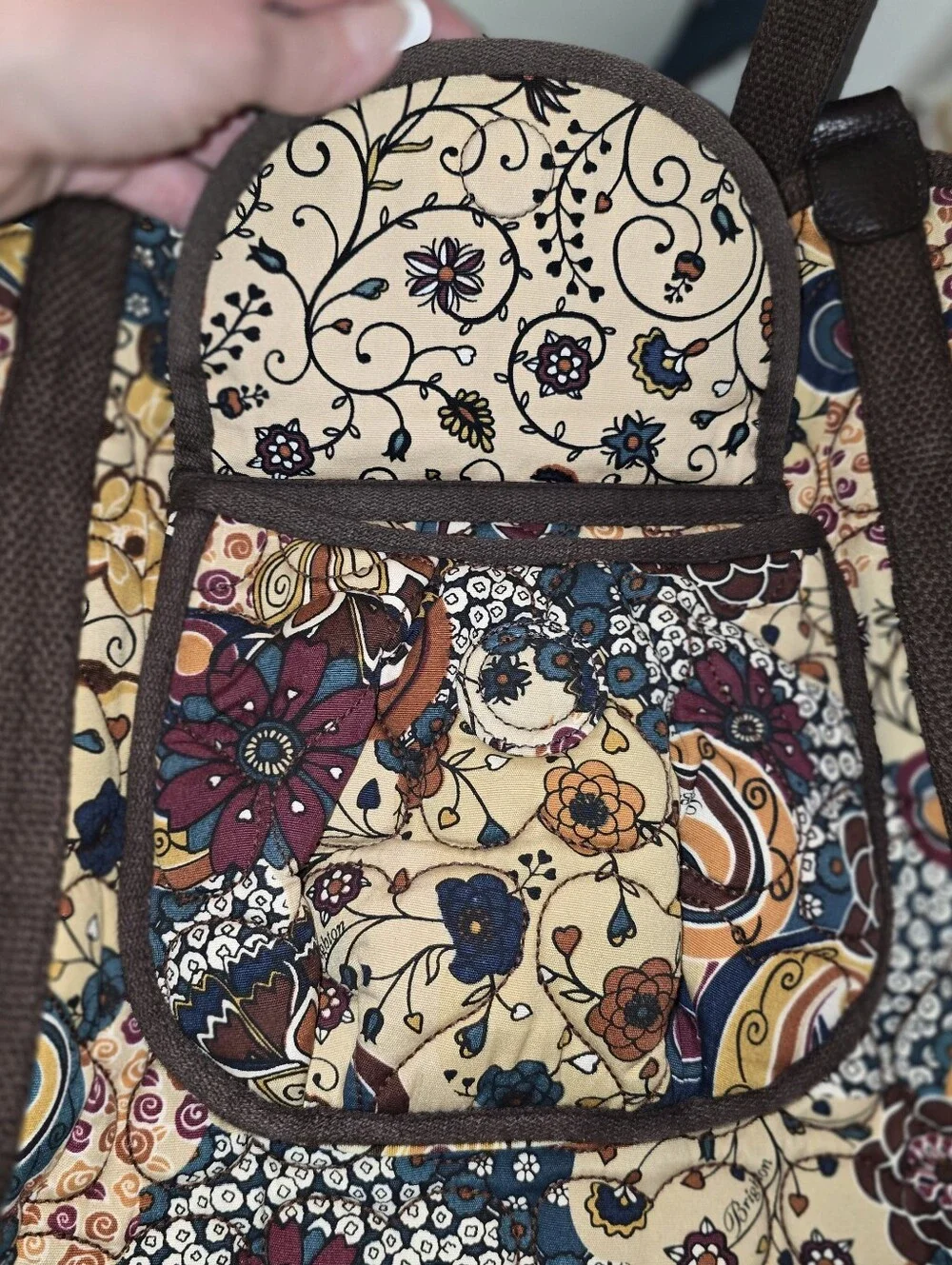 Brighton Printed Fabric Hobo